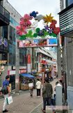 原宿の竹下通り。緊急事態宣言下、人通りは少なかった('21年7月)