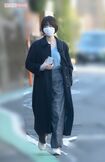 '20年12月、事務所に通勤する、ショートカットになった唐田えりかをキャッチ