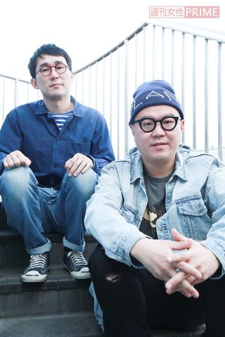 シソンヌ・じろう（左）、長谷川忍（右）　撮影／森田晃博