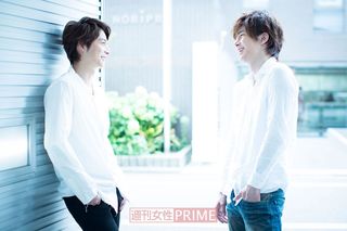 小池徹平、柿澤勇人　撮影／廣瀬靖士