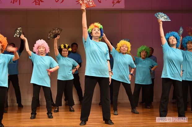 新年会などの華やかなイベントも楽しみ。みんなでダンスなどワイワイ取り組みます