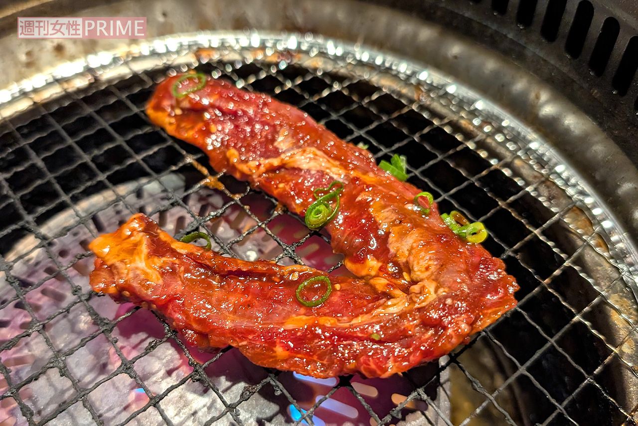 焼肉きんぐ名物「壺漬けドラゴンハラミ」　撮影／週刊女性編集部