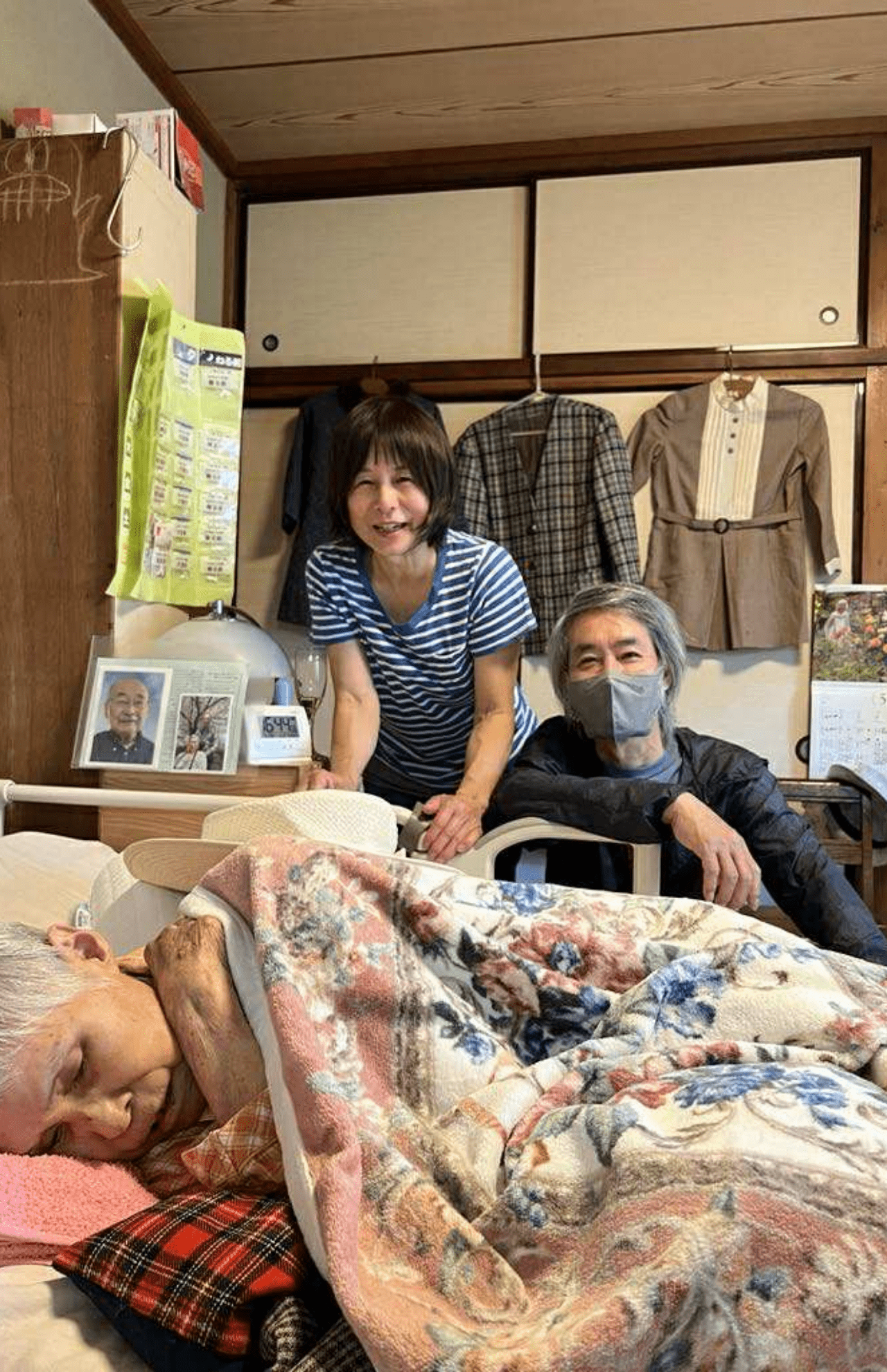 約10年間、藤沢市にある実家で母・光子さんの在宅介護を続けた