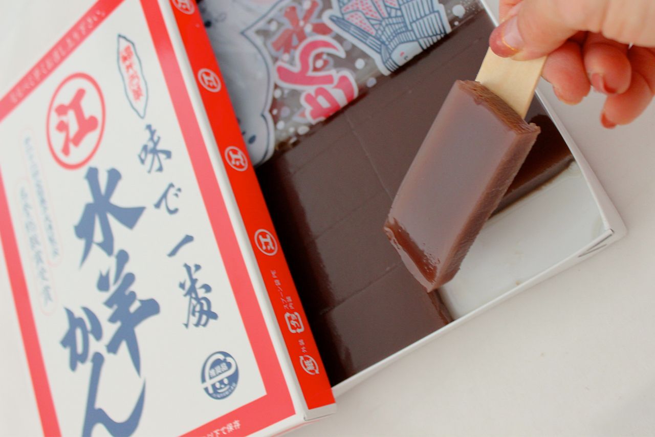 定番人気のえがわの水羊かん