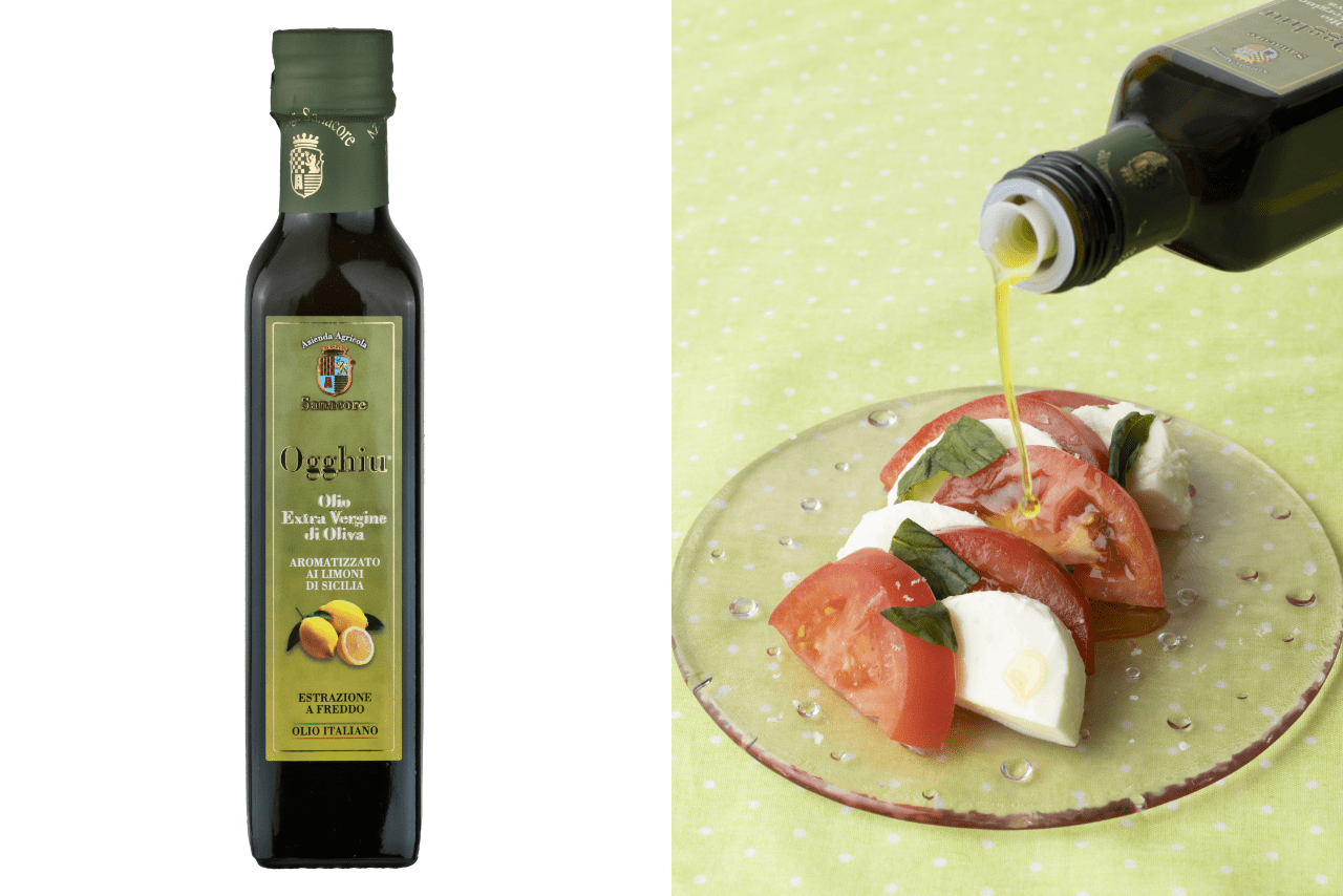 カルディコーヒーファームの 「オッギュ エキストラバージンオリーブオイル（レモン）」