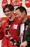 イベントに出席した桑田真澄氏と、息子でモデルのMatt(2020年)
