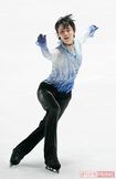 ショートプログラムで歴代最高得点を出した羽生結弦 撮影/坂本清