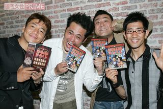2006年5月に行われたくりぃむしちゅーとアンタッチャブルの囲み会見
