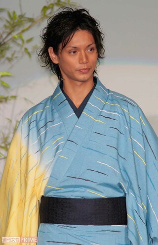 着物ショーに出演した水嶋ヒロ（2009年8月29日）