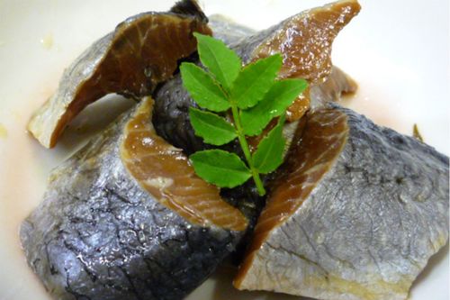 会津若松のにしんの山椒漬け。それぞれの家庭に「わが家の味」が。山椒の香りがさわやか