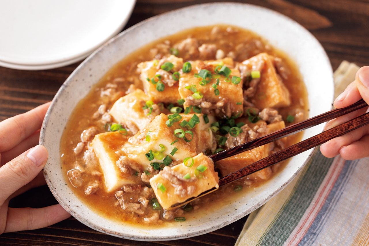 厚揚げのそぼろ煮／119円