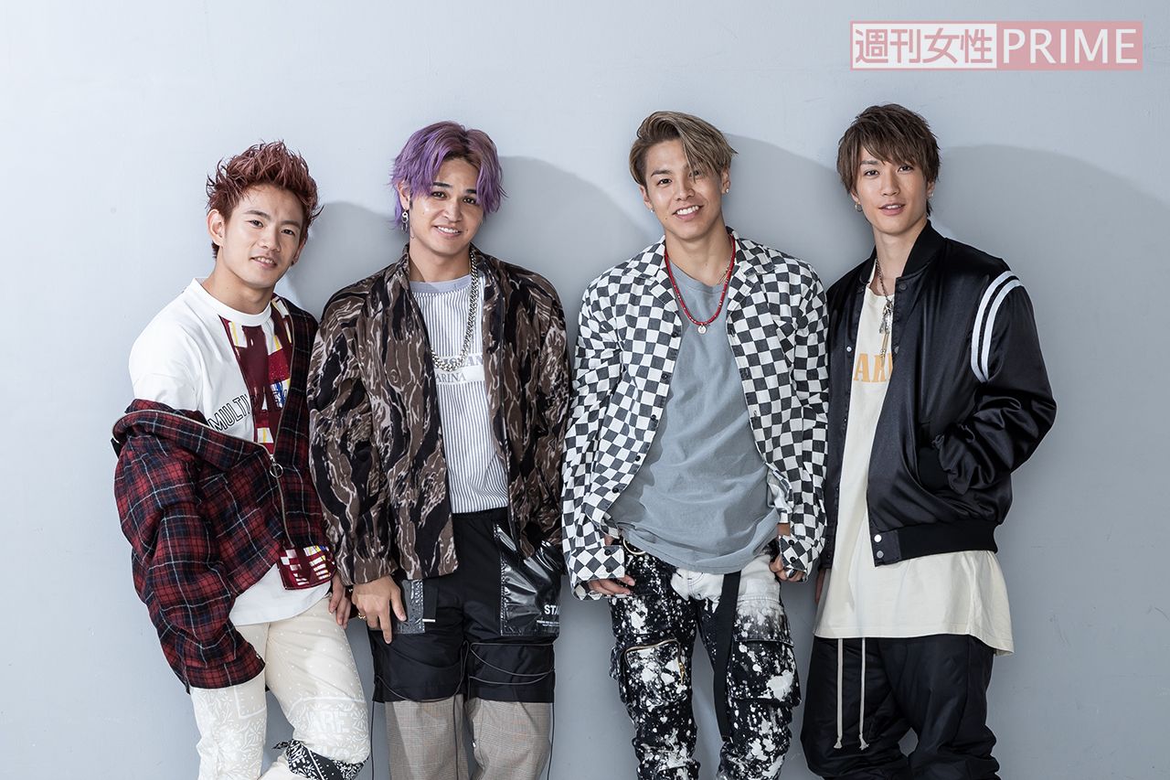 左から、浦川翔平、与那嶺瑠唯、RIKU、藤原樹　撮影／廣瀬靖士（'18年撮影）