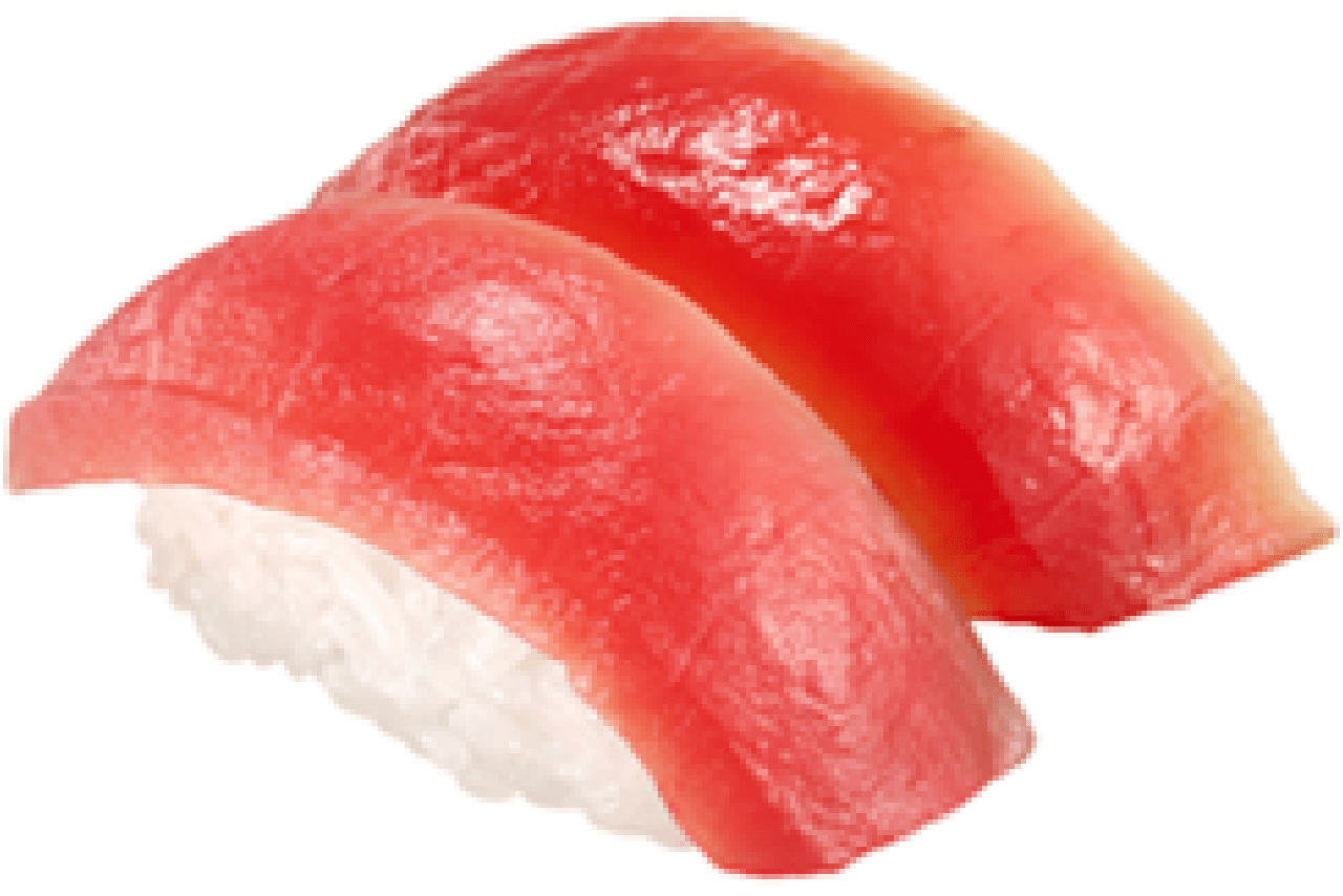 スシロー：厳選まぐろ赤身食べ比べ 140円～