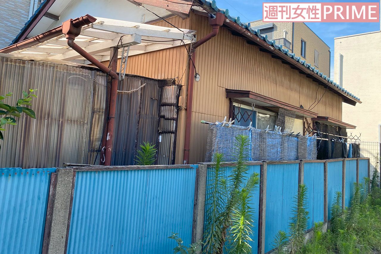 千葉市花見川区で母子が2人で住んでいた平屋建て住宅