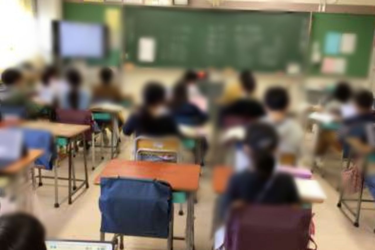 区立小学校のホームページより