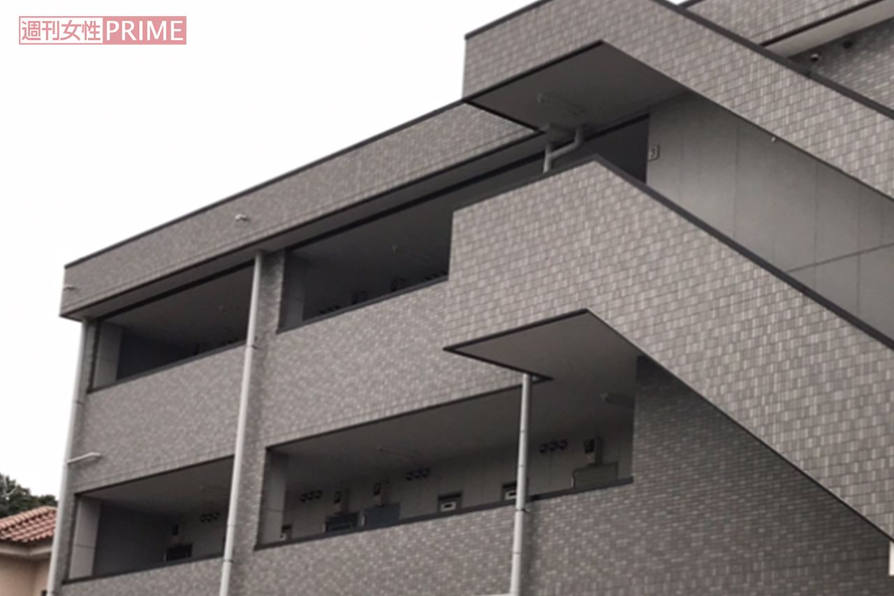 女子中学生を連れ込んだ野崎祐也容疑者の自宅マンション