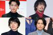(左から)佐藤健('21年)、斎藤工('21年)、高杉真宙('19年)、松村北斗('22年)