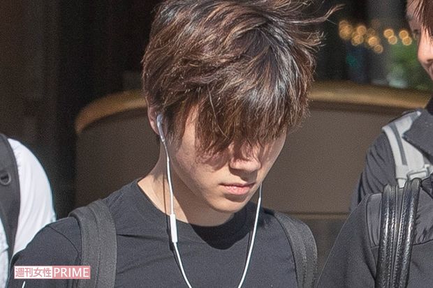 3月20日、ホテルを出てアリーナへ向かう宇野昌磨