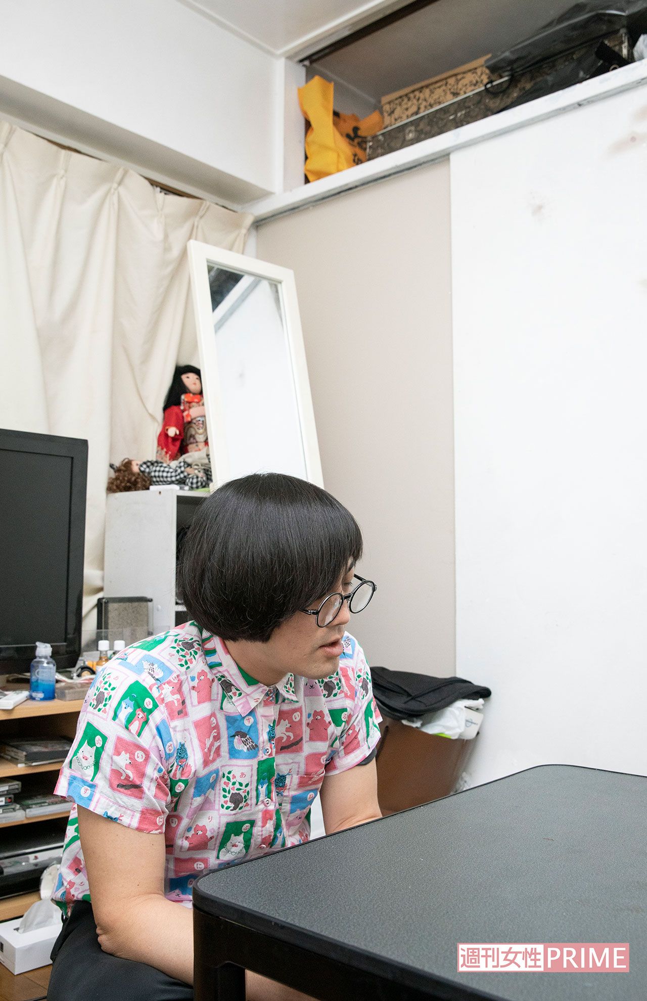 壁には不気味な“謎”のシミが　撮影／矢島泰輔