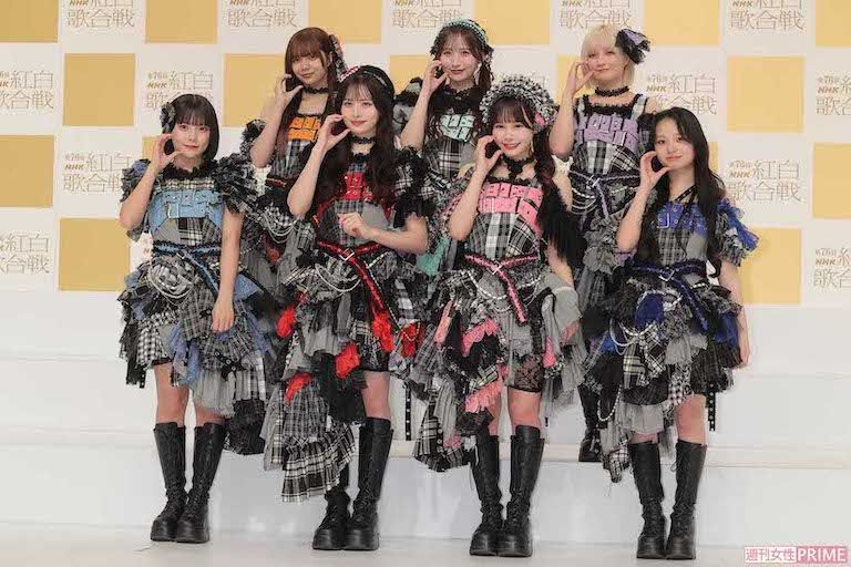 『第76回NHK紅白歌合戦』に出場したCANDYTUNE