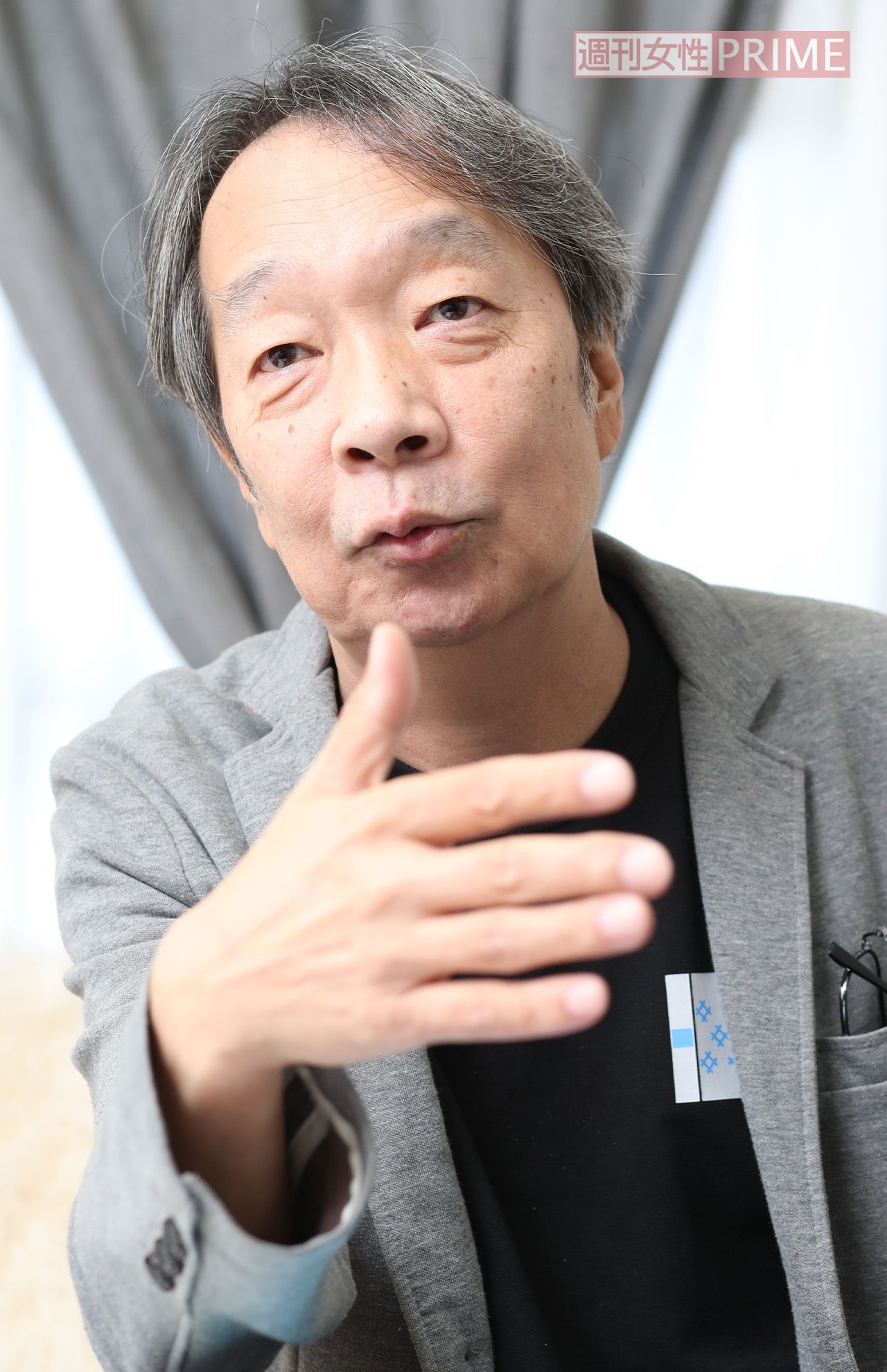 見栄晴さん　撮影／近藤陽介