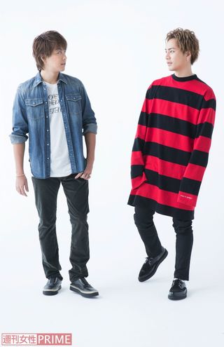 TAKAHIRO×登坂広臣　撮影／廣瀬靖士