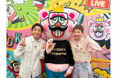 『ぽかぽか』に出演した織田信成と妻の茉由（番組公式Xより）