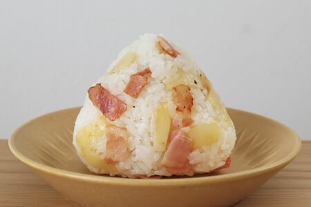 りんご×ベーコン