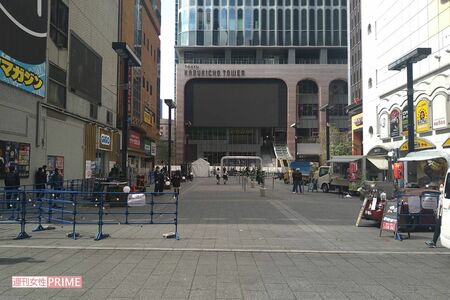 新宿東宝ビル周辺の溜まり場、通称『トー横』