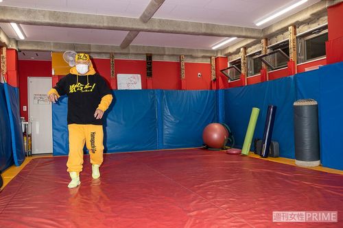 突然、走り出したアニマル浜口