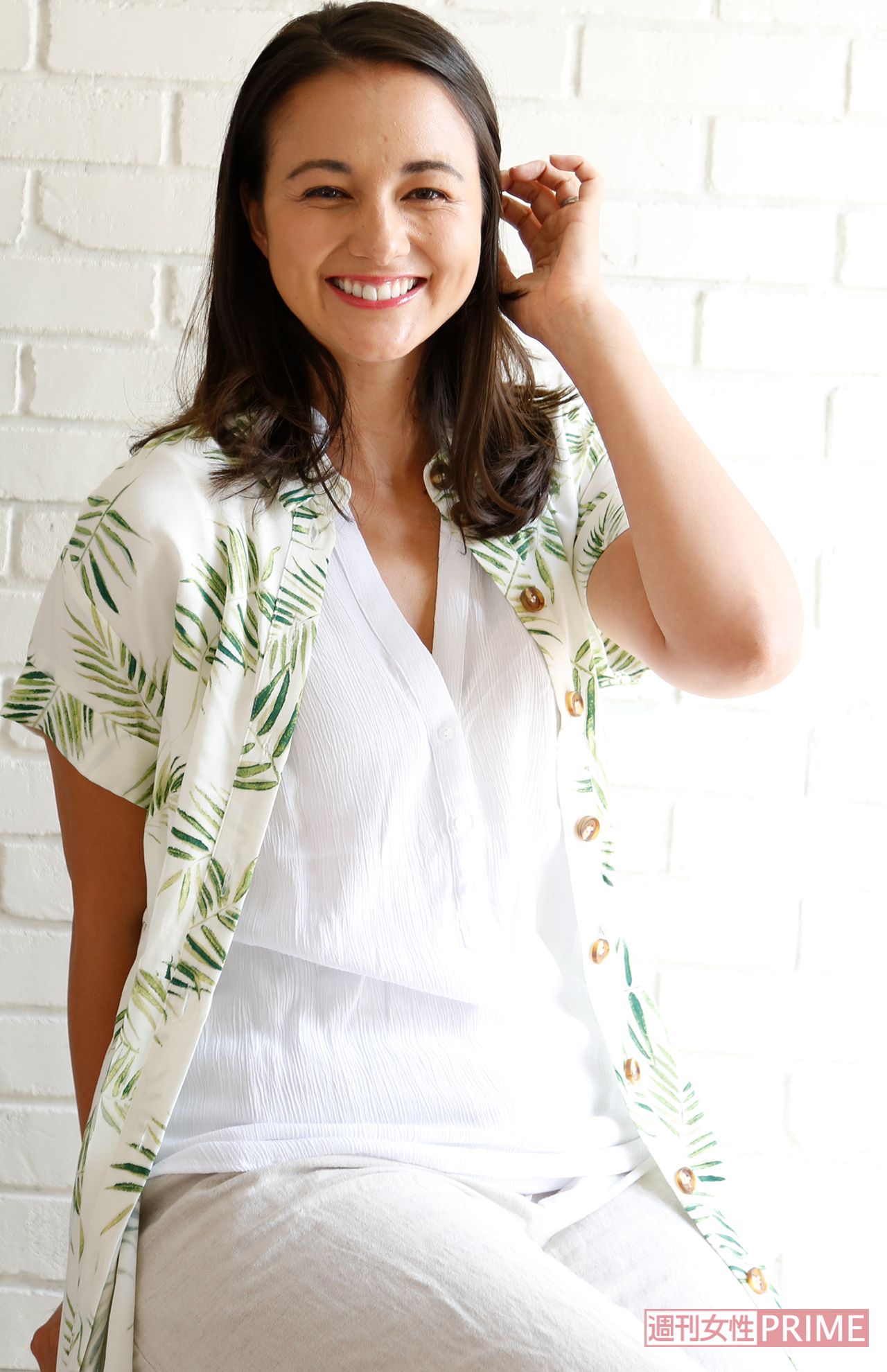 山田ローラ（ヘアメイク／要海奈々　撮影／森田晃博）