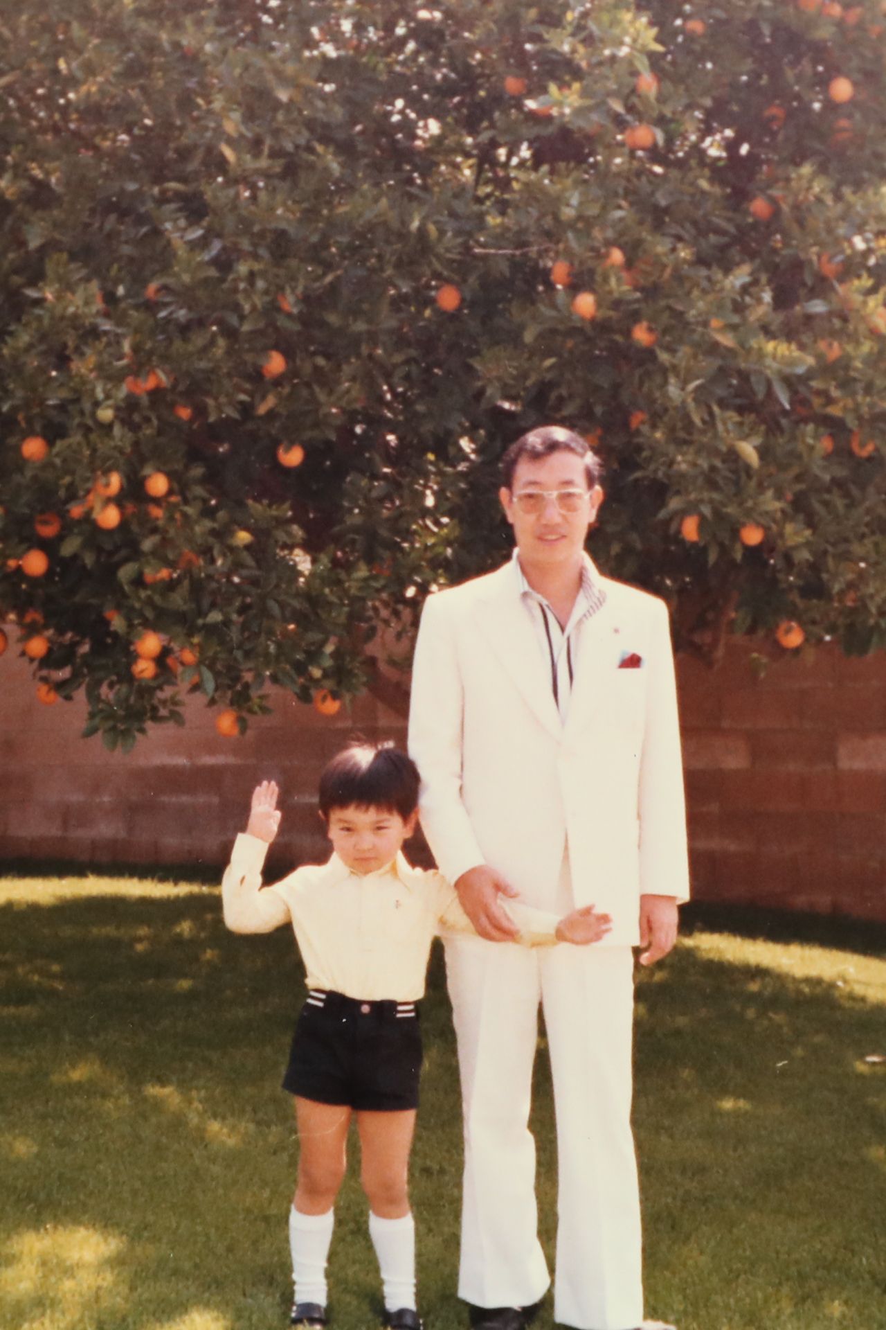 息子の有樹さんと。道夫さん42歳、有樹さん4歳ごろ