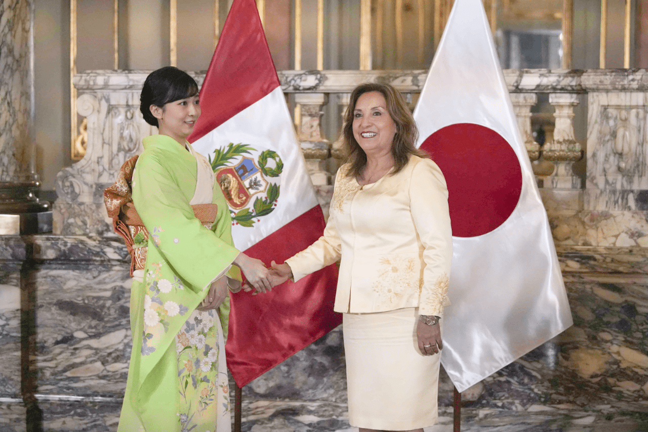 ペルー初の女性大統領を表敬訪問した佳子さま