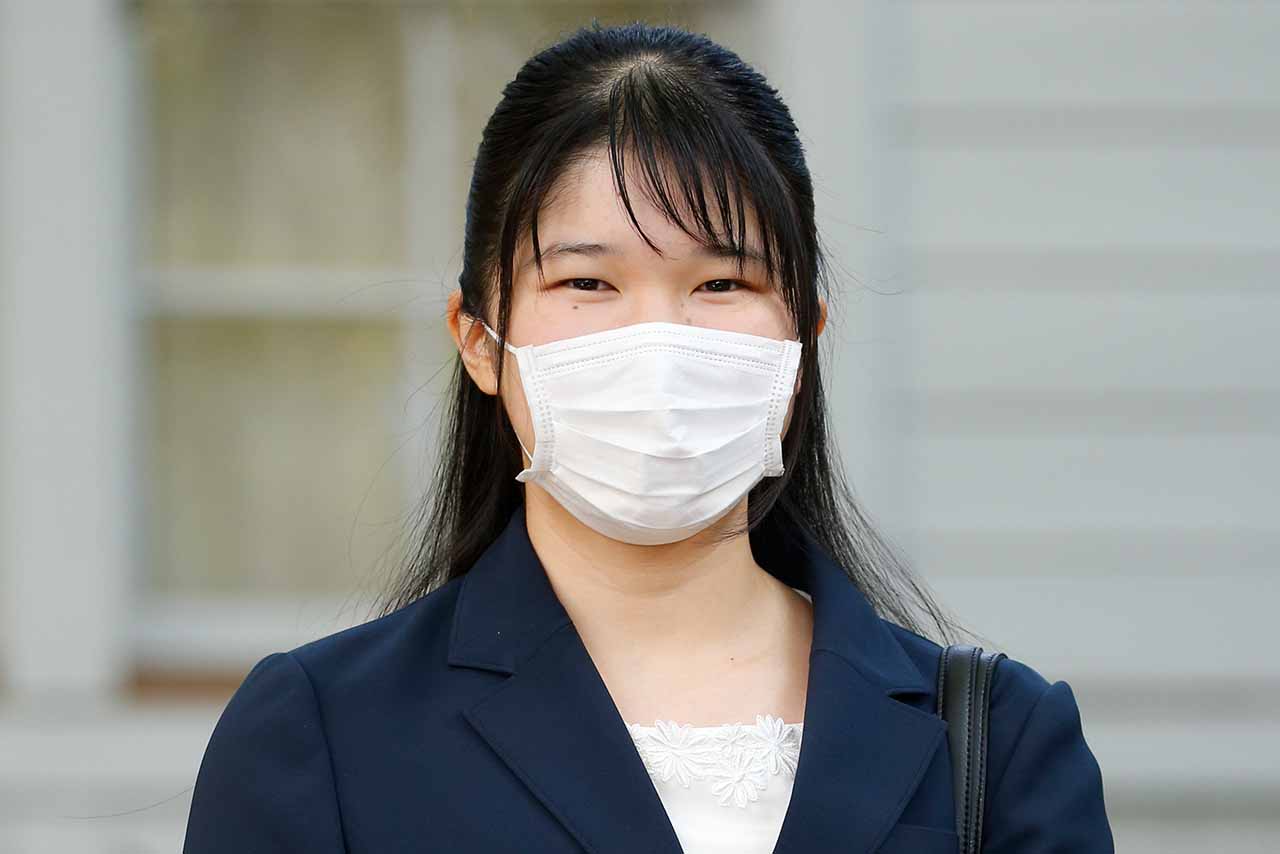 学習院大学の新入生向けガイダンスを受けるため、入学後初めてキャンパスに足を運ばれた（2020年10月24日）