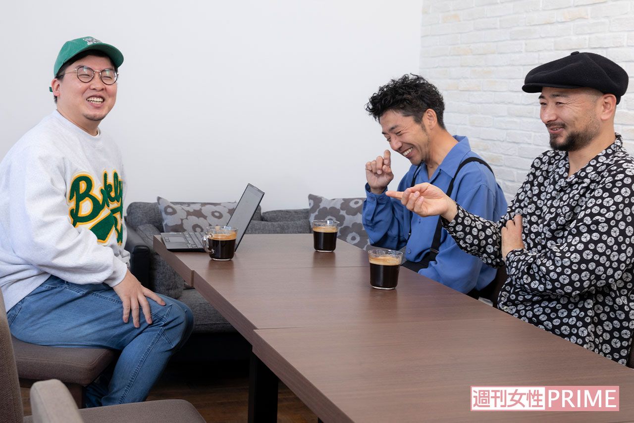 澤井直人と対談するどぶろっく