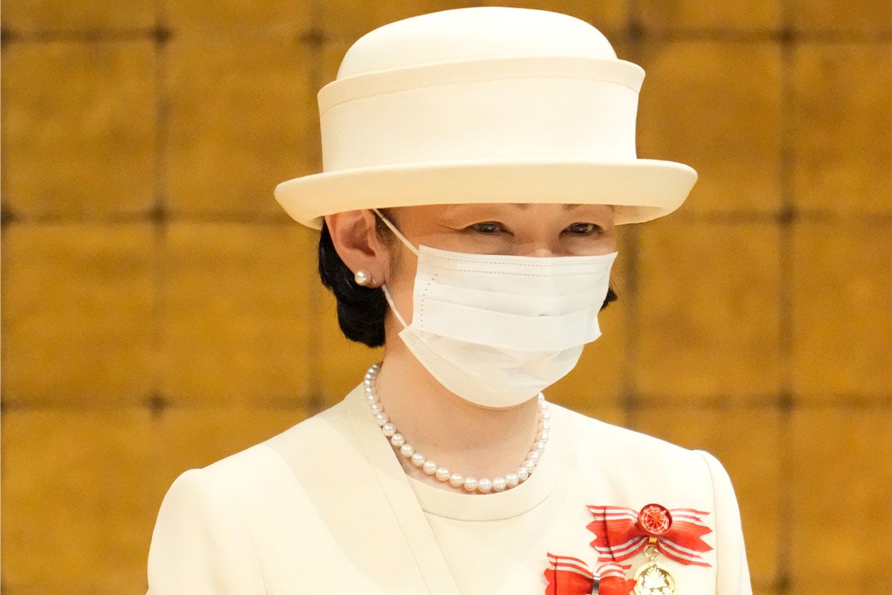 明治神宮会館で行われた『全国赤十字大会』にご臨席の紀子さま（5月18日）