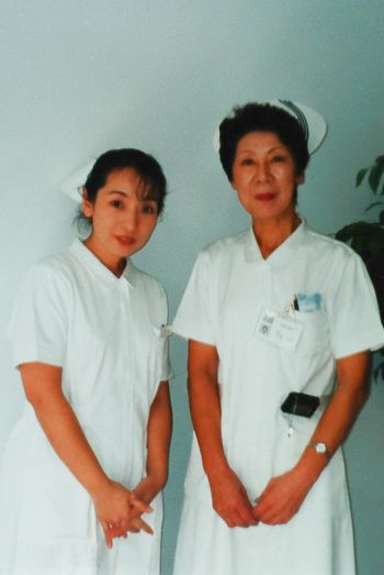 『時の輝き』を描く際は、看護学校や病院で丁寧な取材を重ねた