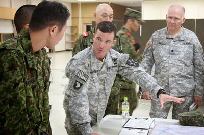 米軍基地の中に自衛隊が入り、日米が軍事的に一体化すると地元との軋轢はさらに深まる可能性が（写真は陸上自衛隊HPより引用）