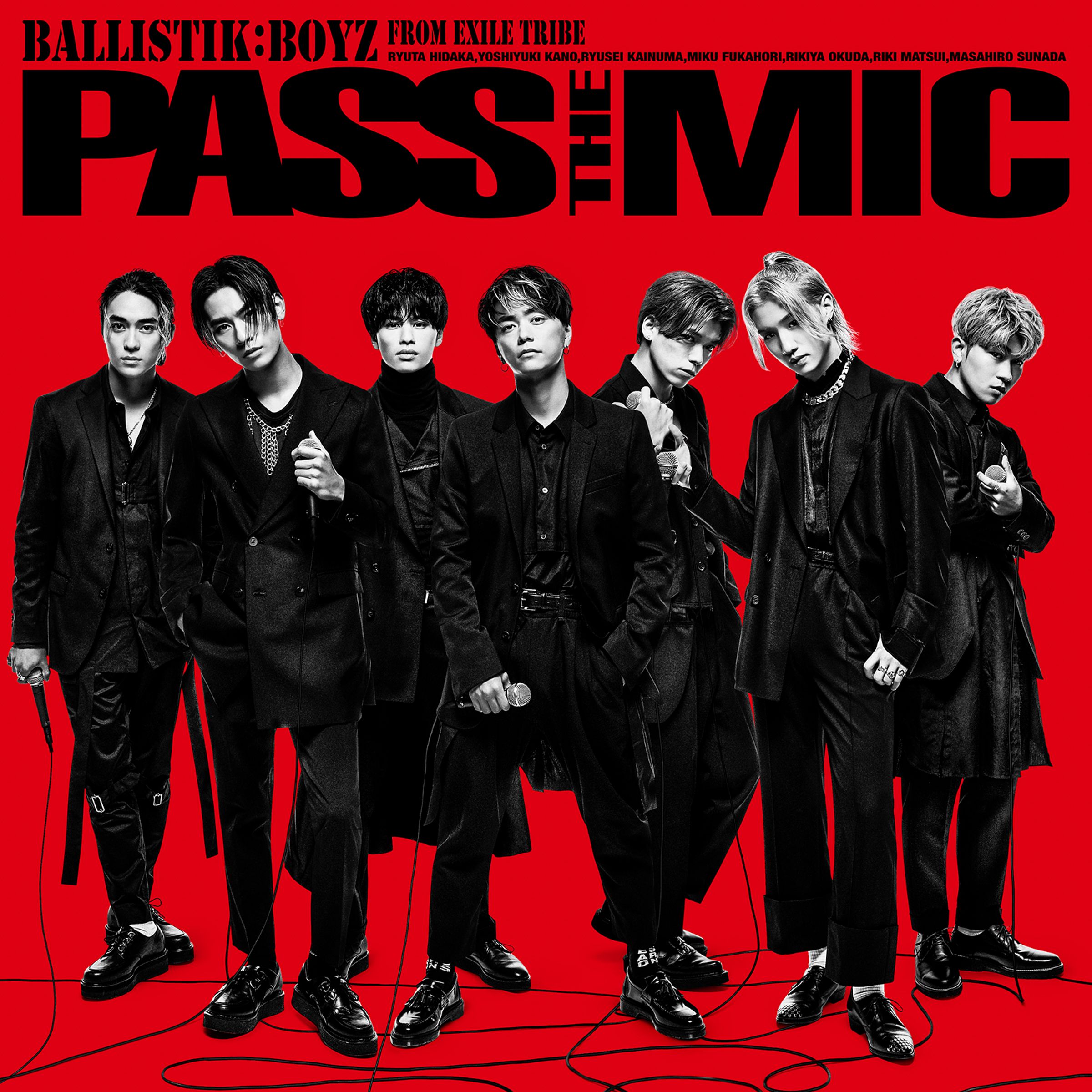 BALLISTIK BOYZ　ニューアルバム 『PASS THE MIC』 11月24日発売 [CD+2DVD] 9680円 [CD+2Blu-ray] 9680円 [3CD (CD+2LIVE CD)] 5280円　※税込み
