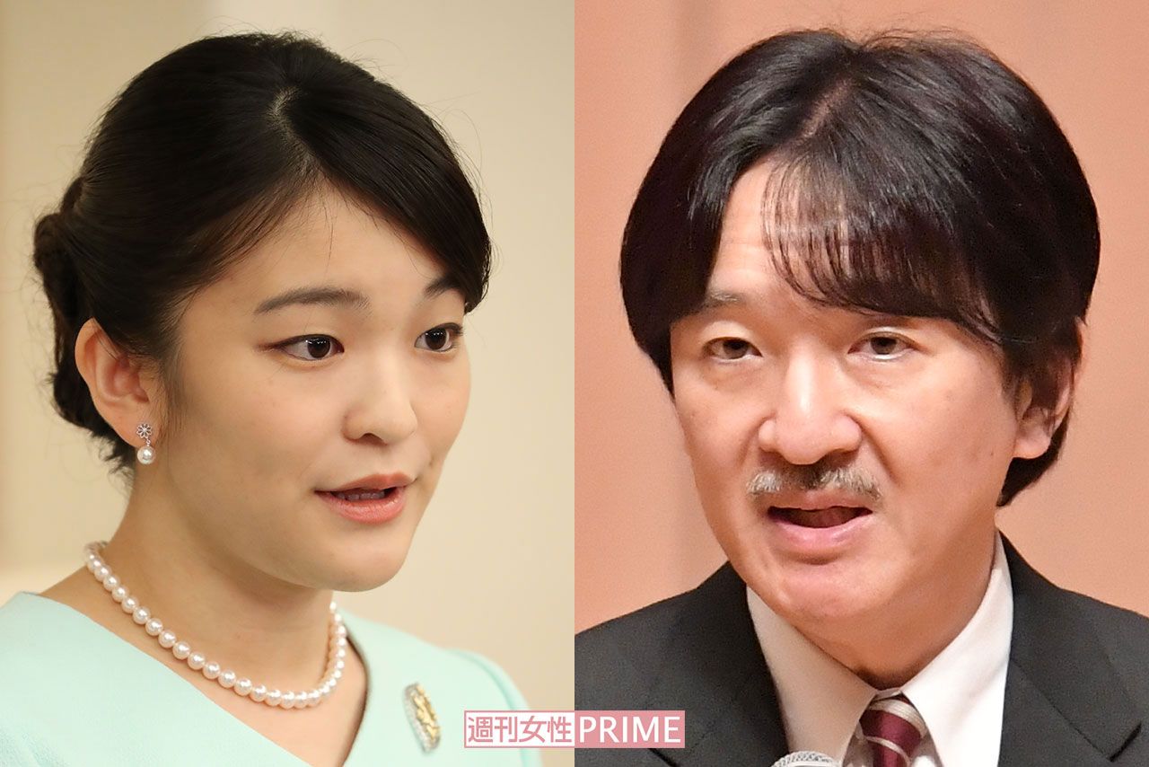 眞子さまと秋篠宮さま