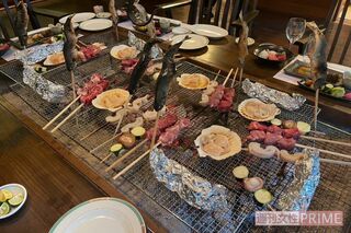 地のものを使った旅先のごちそうは、おいしさ格別！