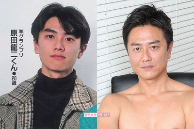 原田龍二（左は30年前）