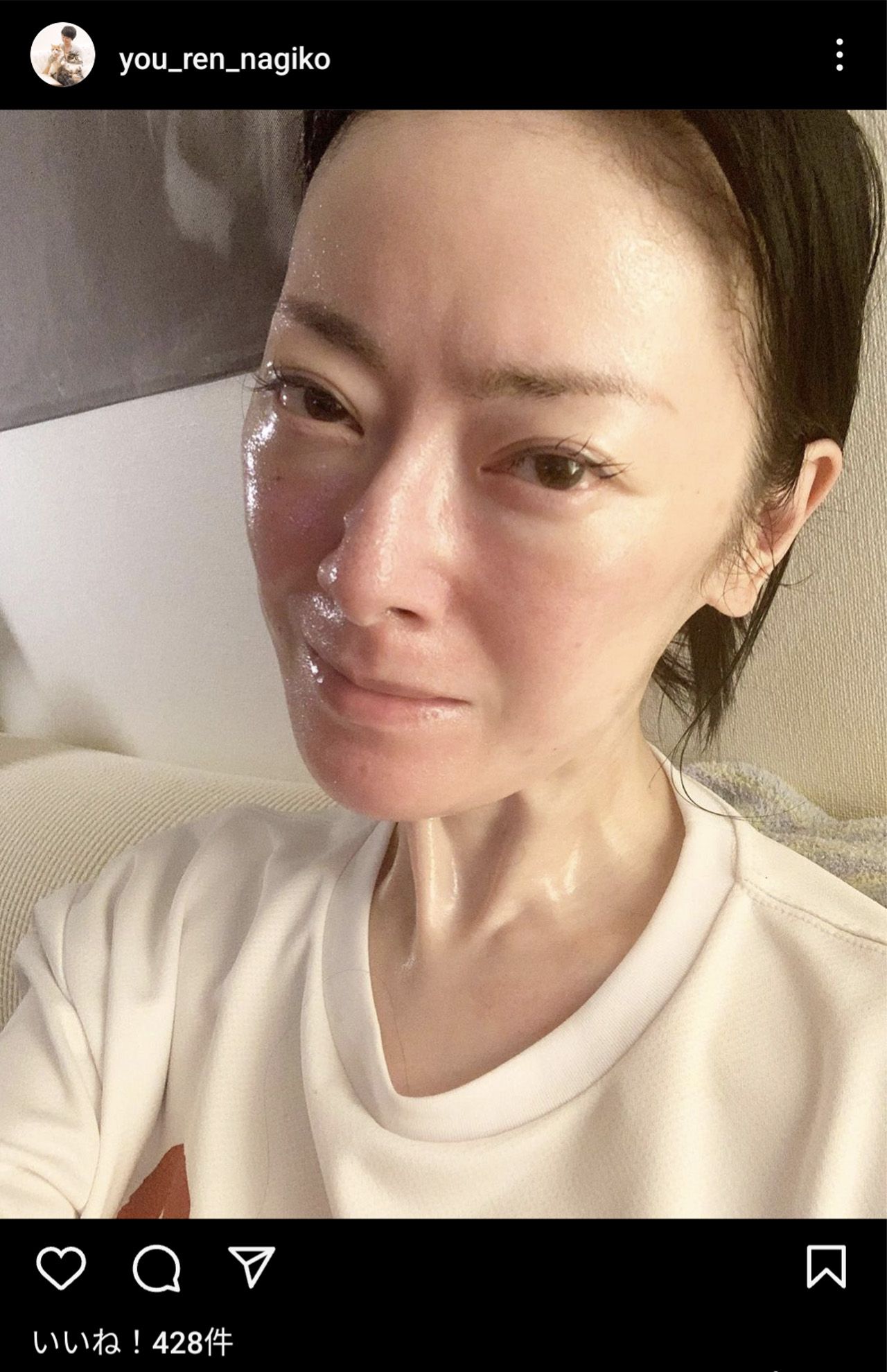 遠野なぎこさん公式Instagramより