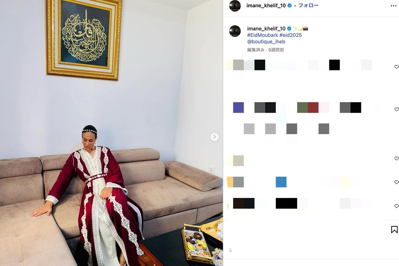 イマン・ヘリフ（本人のInstagramより）