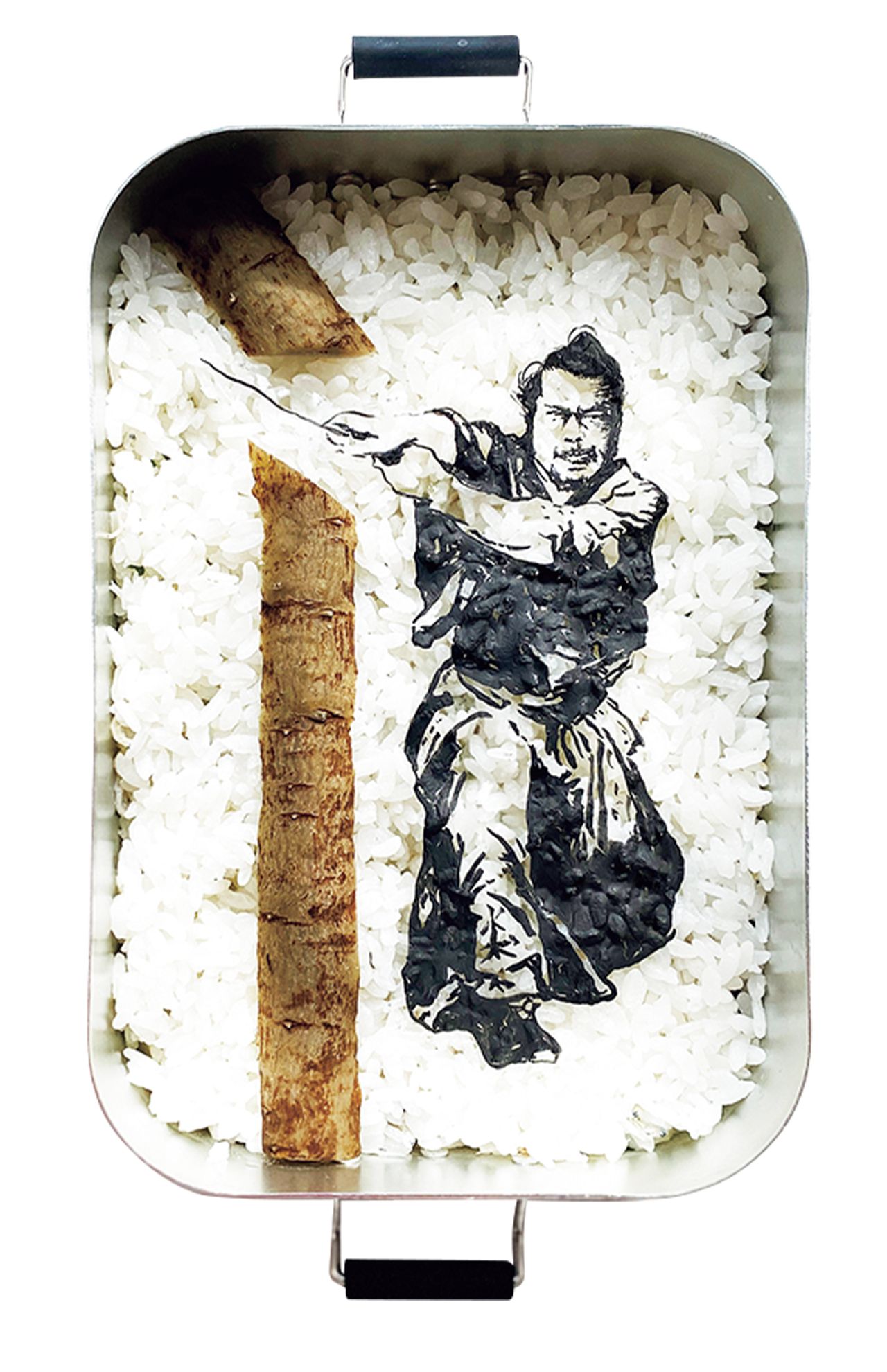 『世界の三船弁当』映画『用心棒』より。迫力ある殺陣を再現!!