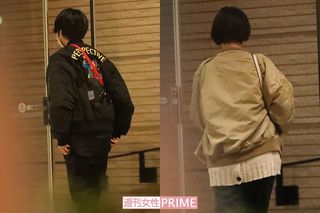 5月上旬の深夜、川谷がタクシーで帰宅。その数分後に今度は松本が姿を現し、慣れた様子でマンションに入っていった