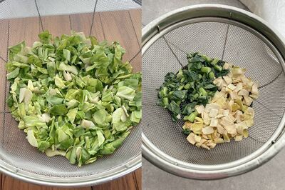 
キャベツの芯や大根の皮、ブロッコリーの茎など。室内で2週間ほど乾燥させればOK
