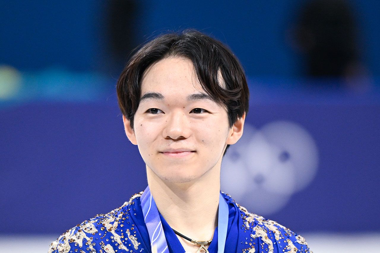 鍵山優真選手（撮影／JMPA）