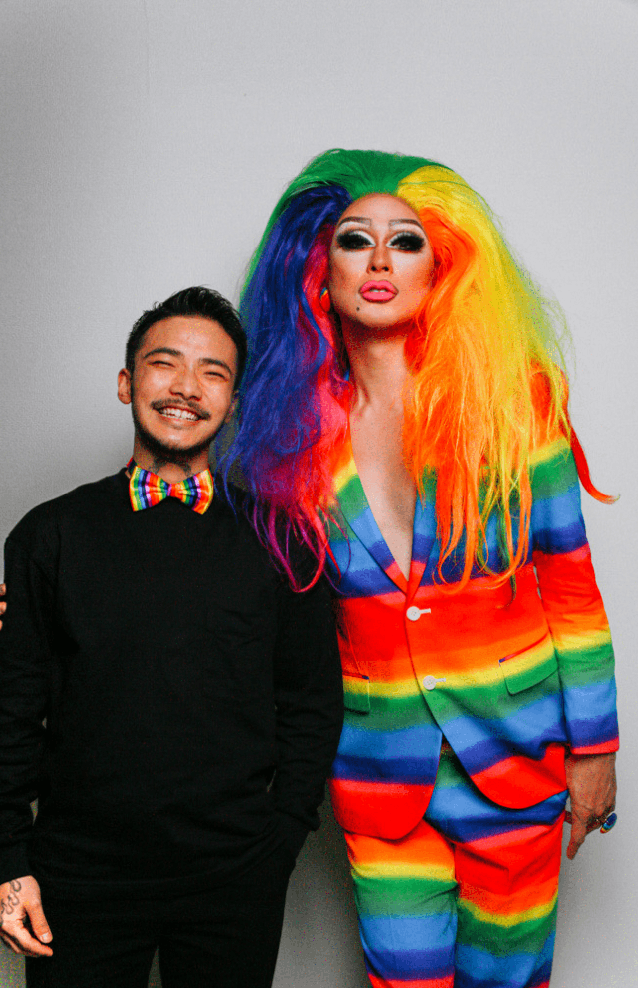 パートナーのキラ（左）