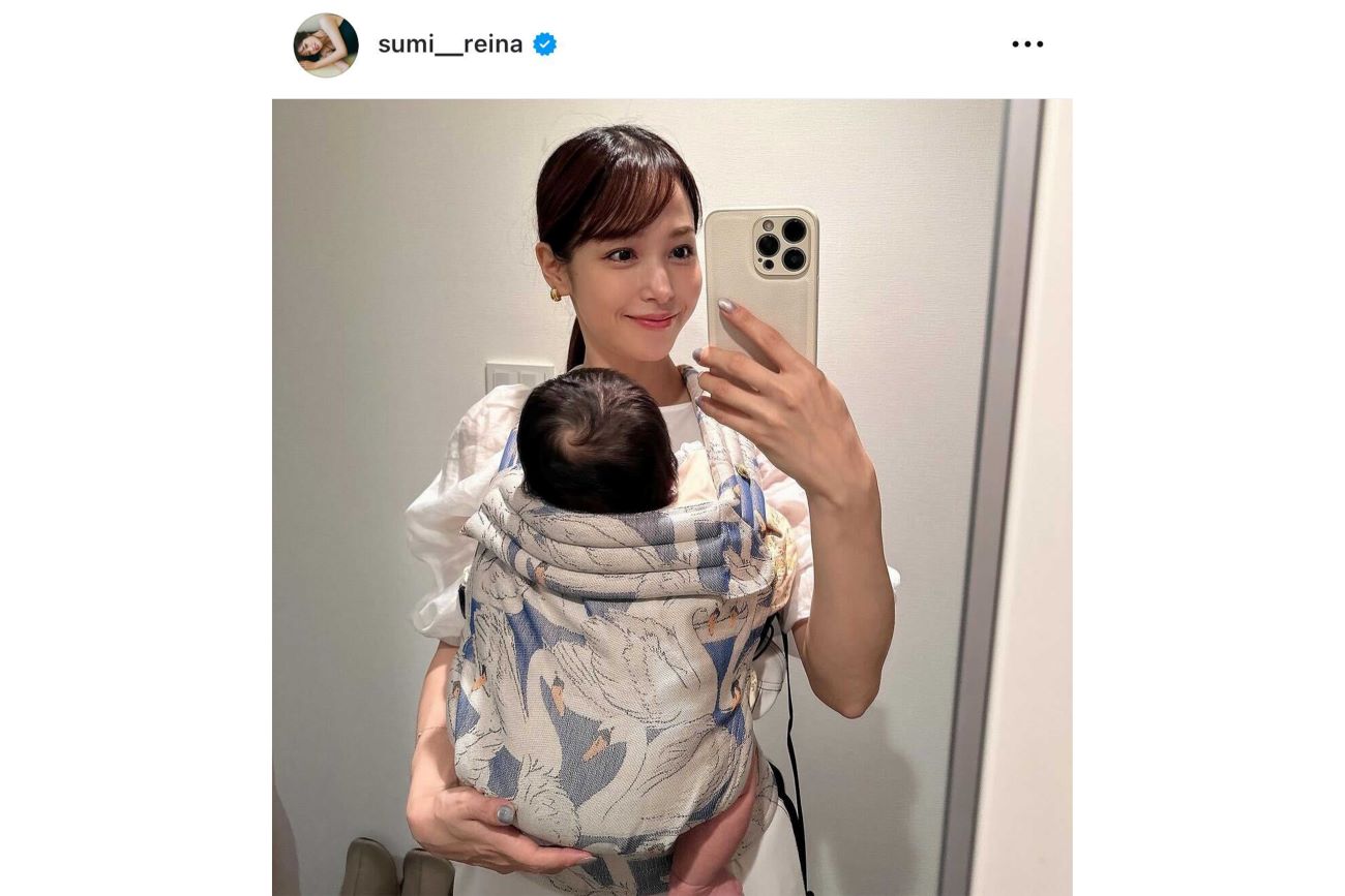 赤ちゃんに関する投稿が目立つ鷲見玲奈アナ（本人インスタグラムより）
